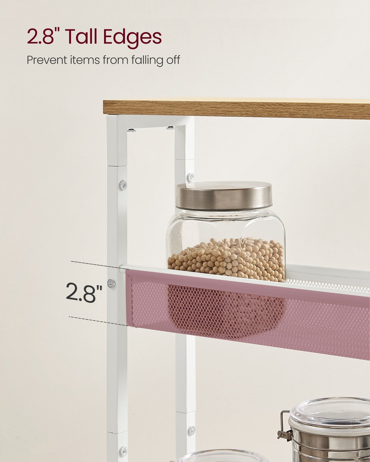 4-Tier Slim Rolling Storage Cart - image 22