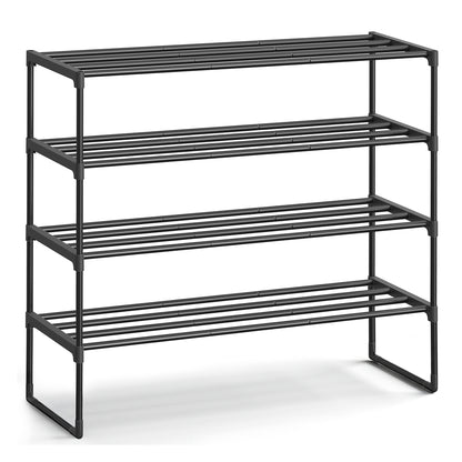 2 Tier Metal Shoe Rack for 12 Pairs of Shoes - image 23