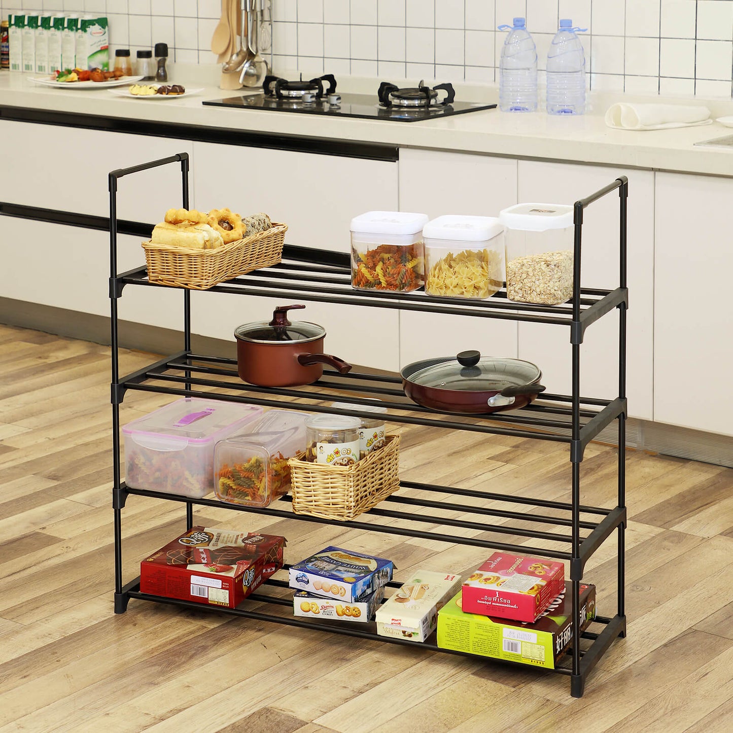 2 Tier Metal Shoe Rack for 12 Pairs of Shoes - image 33