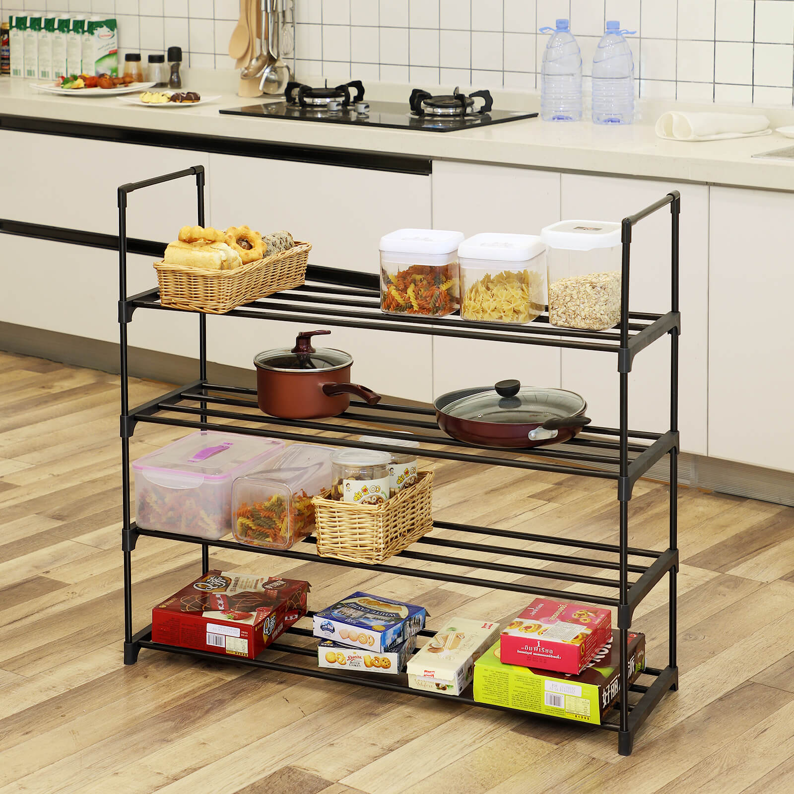2 Tier Metal Shoe Rack for 12 Pairs of Shoes - image 33