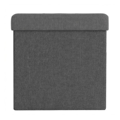 Folding storage stool bench footrest for living room and bedroom - image 1