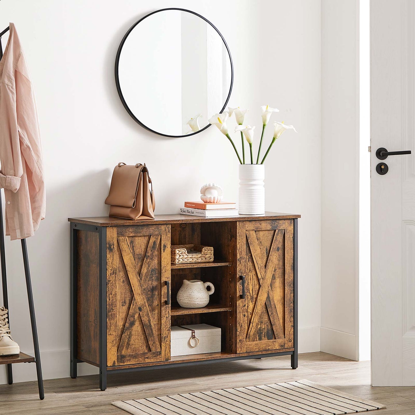 Storage Cabinet with Barn Doors - image 3