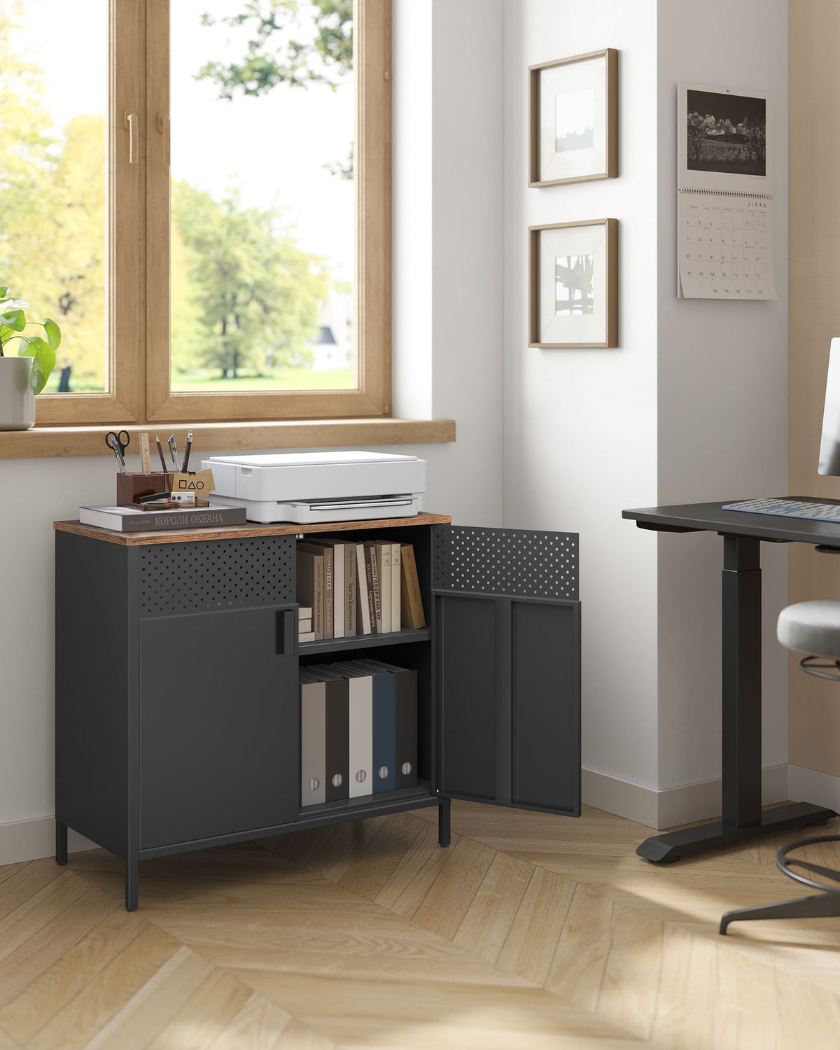 Double-Door Floor Cabinet
