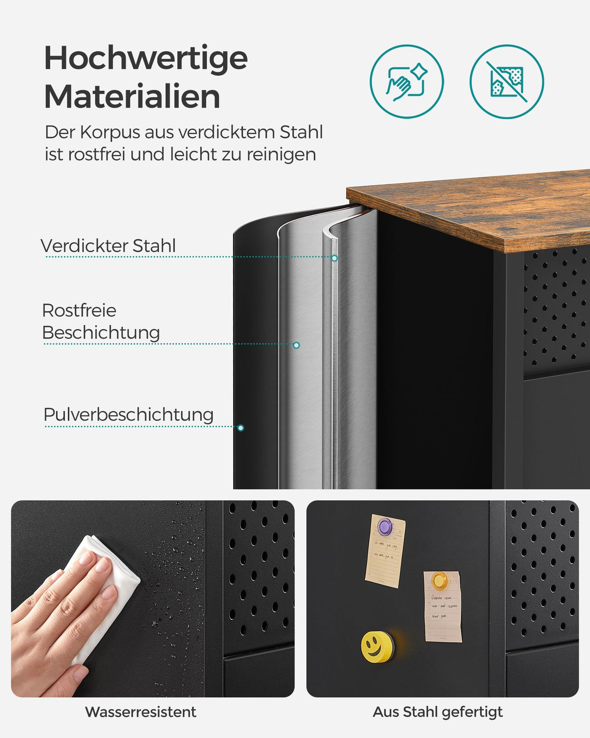 Double-Door Floor Cabinet