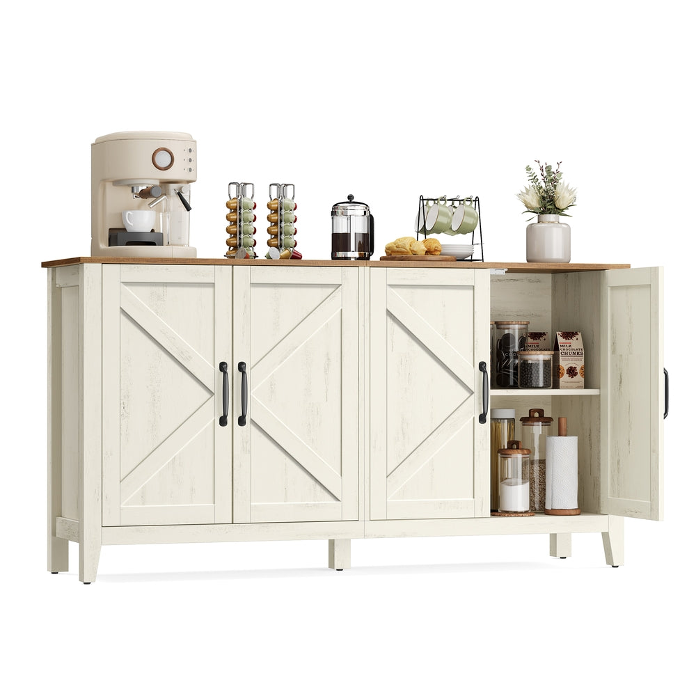 Buffet Storage Cabinet with Adjustable Shelves - image 1