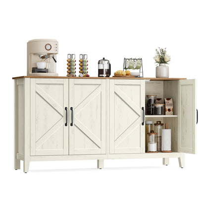 Buffet Storage Cabinet with Adjustable Shelves - image 1