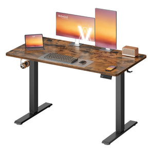 Electric Standing Desk 4 Memory Heights 47.2 x 23.6 Inches Rustic Brown - image 29