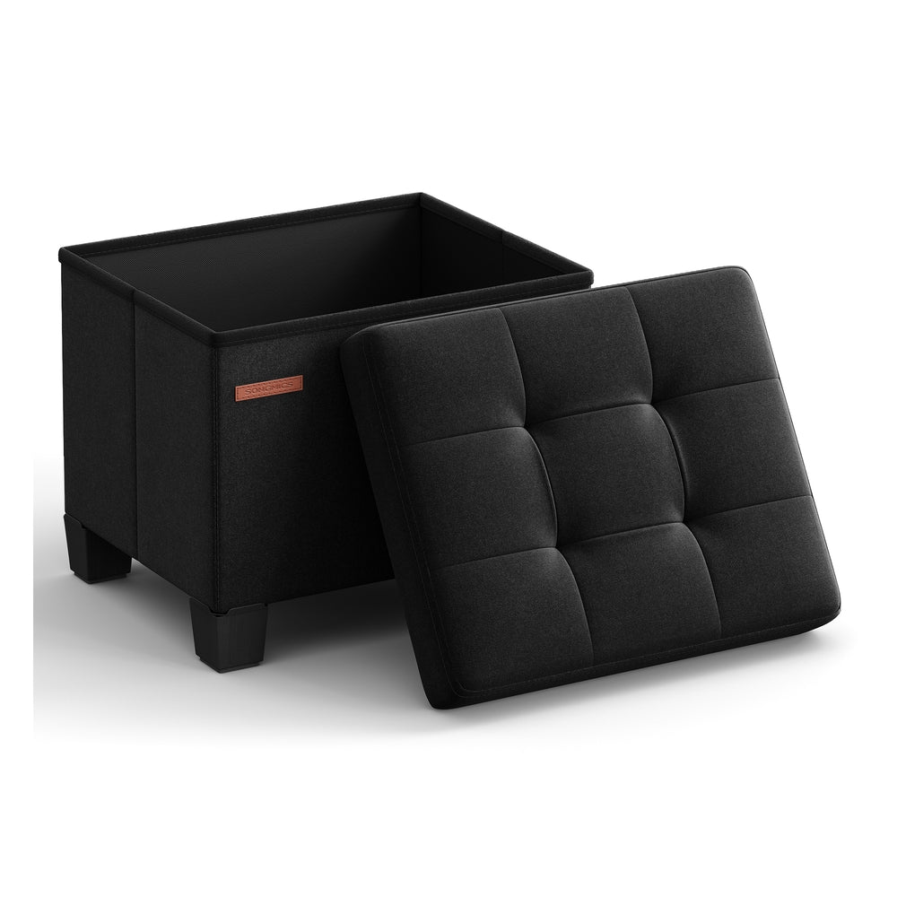Small Ottoman Foot Rest with Legs - image 15