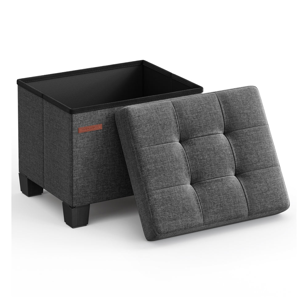 Small Ottoman Foot Rest with Legs - image 13