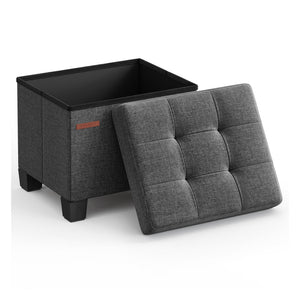 Small Ottoman Foot Rest with Legs - image 13