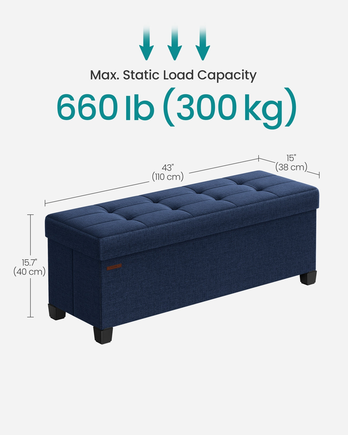 Storage Ottoman Bench