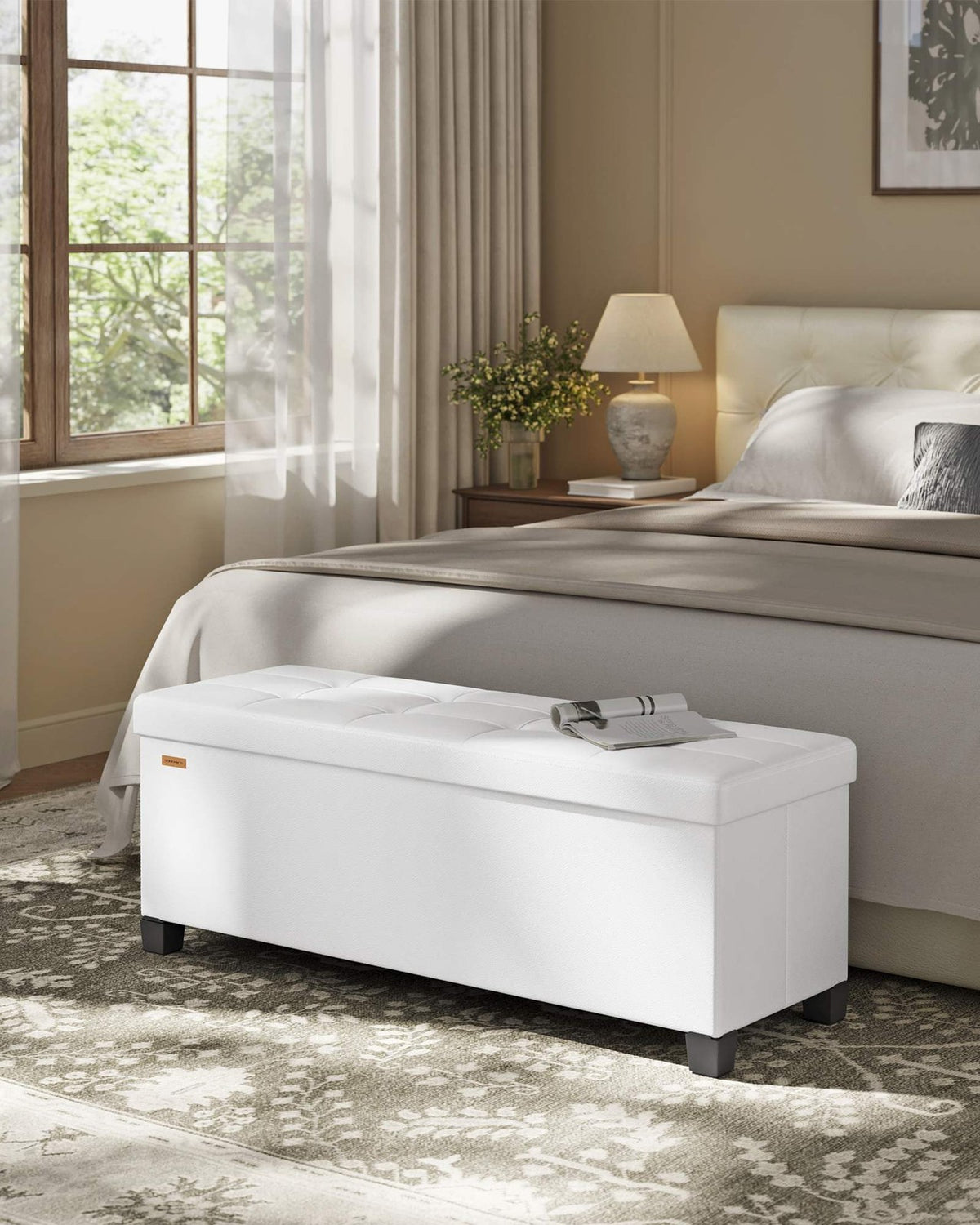 Storage Bench with Legs, 30 Gal. (112 L)