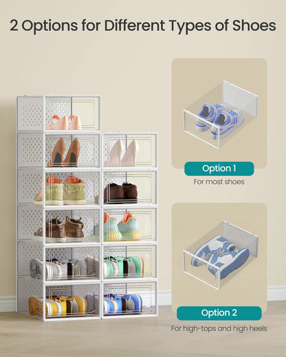 18-Stackable Shoe Boxes