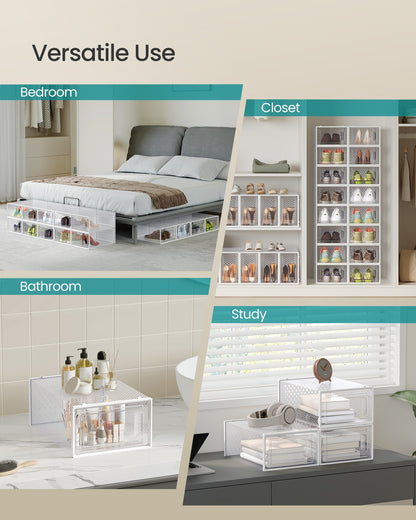 18-Stackable Shoe Boxes