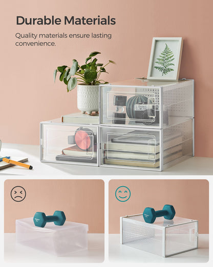 18-Stackable Shoe Boxes