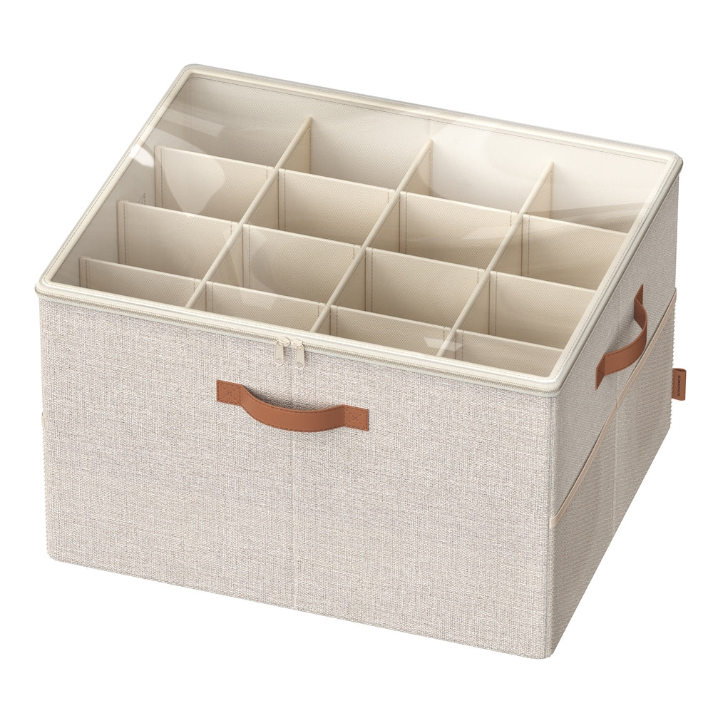 Shoe Organizer for Closet, Fits 16 Pairs