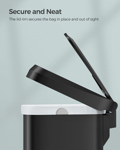 18-Gallon Stainless Steel Garbage Can