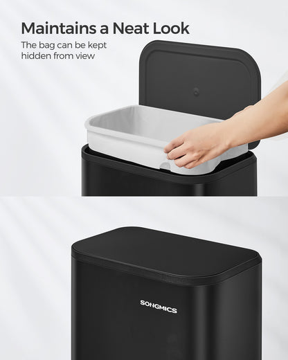 5.2-Gallon (20L) Kitchen Trash Can with Lid - image 7