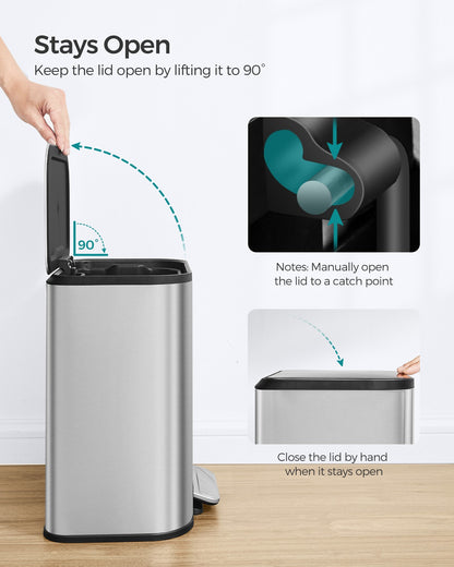 5.2-Gallon (20L) Kitchen Trash Can with Lid - image 14