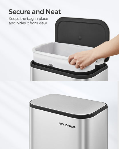 5.2-Gallon (20L) Kitchen Trash Can with Lid - image 15