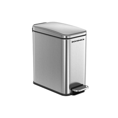 2.6 Gallon Small Trash Bin with Lid