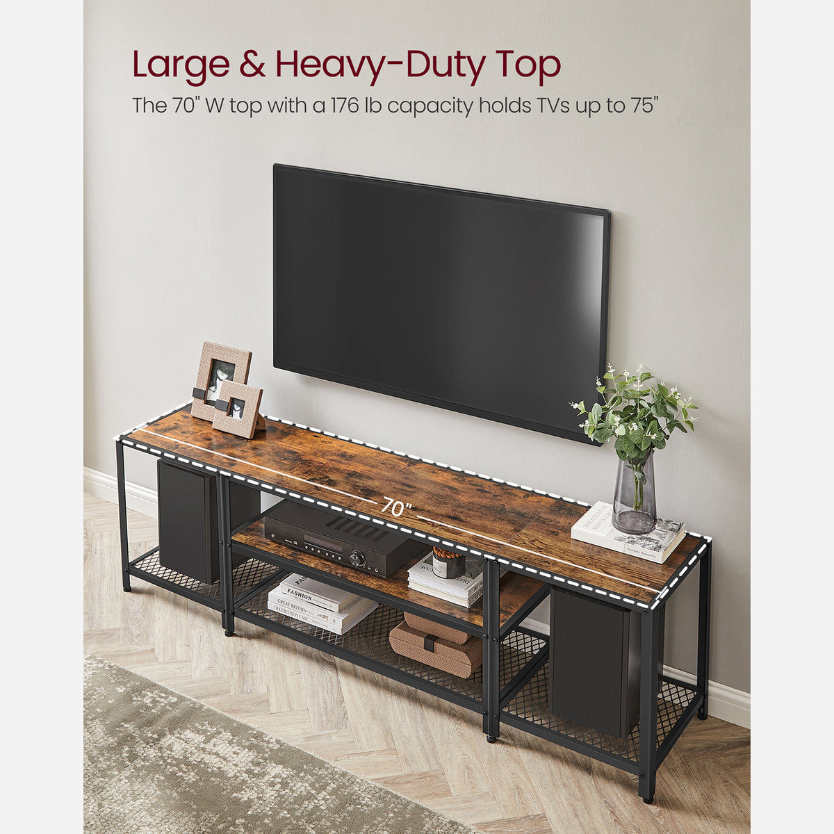 Modern TV Stand for TVs up to 75 Inches - image 4