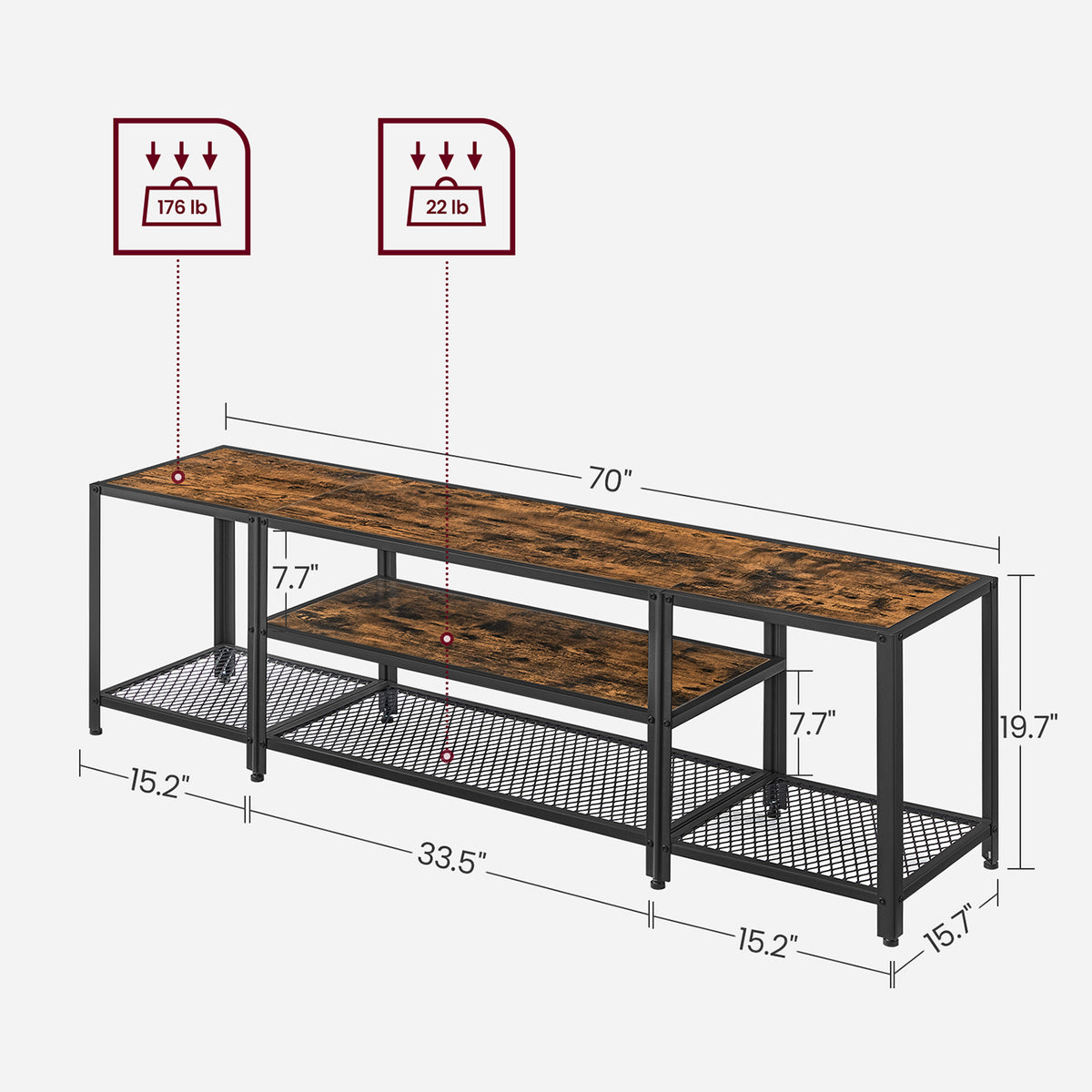 Modern TV Stand for TVs up to 75 Inches - image 6