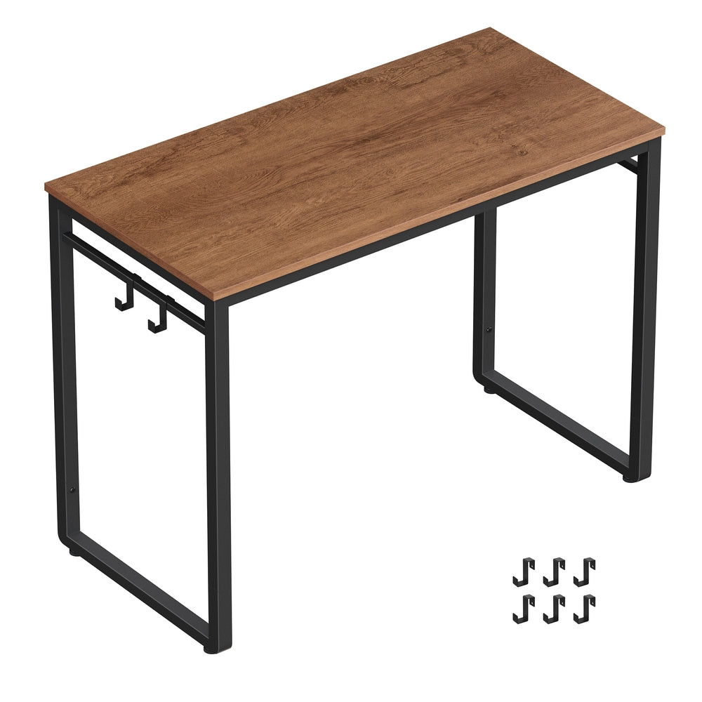 Computer Desk | Office Desk with 8 Hooks