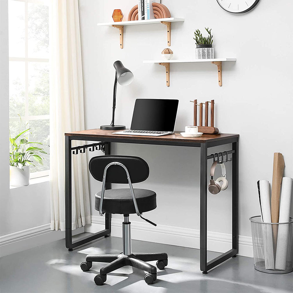 Computer Desk | Office Desk with 8 Hooks