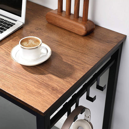 Computer Desk | Office Desk with 8 Hooks