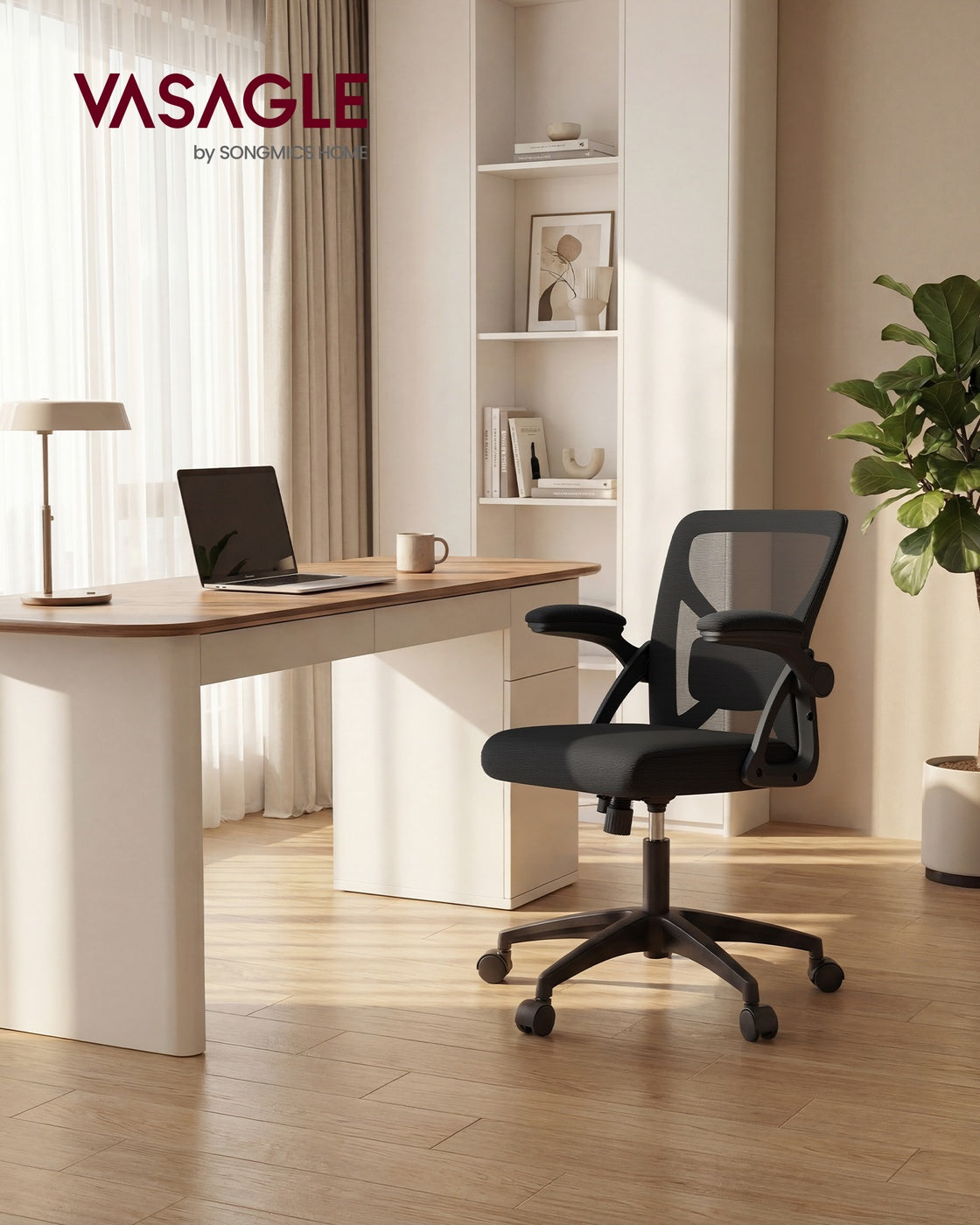 Office Chair, Ergonomic Mesh, Adjustable, Dove Gray - image 18