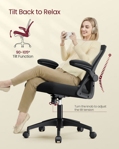 Office Chair, Ergonomic Mesh, Adjustable, Dove Gray - image 22