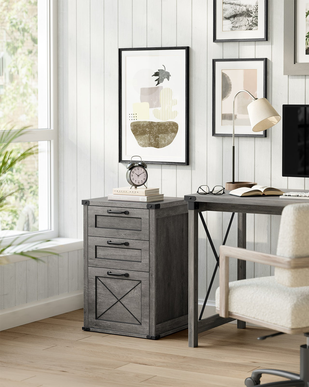 File Cabinet with 3 Drawers, Fit A4