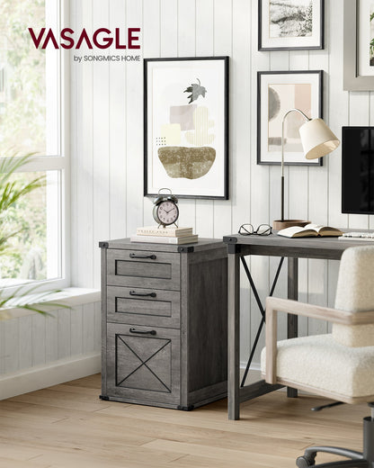 File Cabinet with 3 Drawers, Fit A4