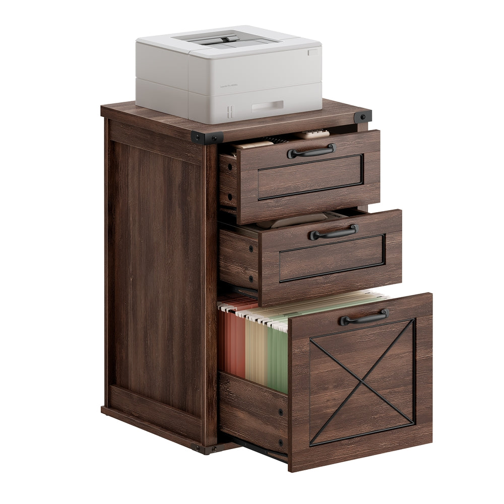 File Cabinet with 3 Drawers, Fit A4
