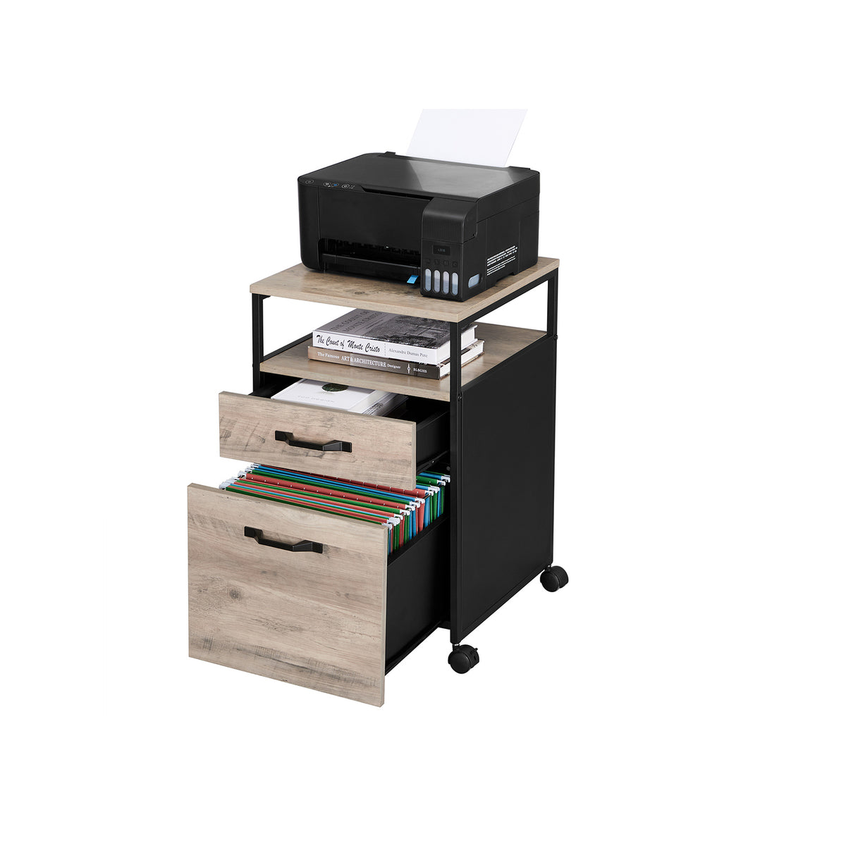 File Cabinet | Rolling | Mobile Office Cabinet on Wheels
