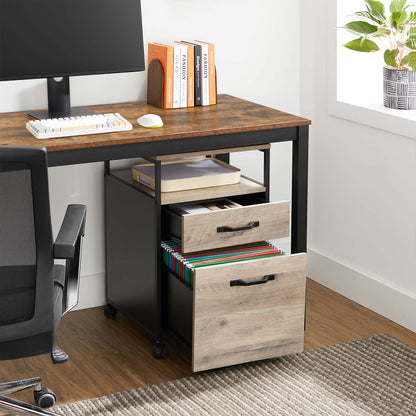 File Cabinet | Rolling | Mobile Office Cabinet on Wheels