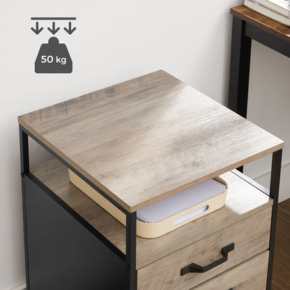 File Cabinet | Rolling | Mobile Office Cabinet on Wheels
