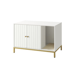 Modern Cat Litter Box Furniture Hidden