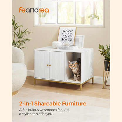 Modern Cat Litter Box Furniture Hidden