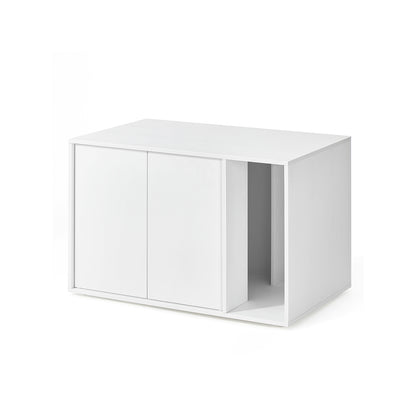 Superfast Toolless Assembly-Cat Litter Box Enclosure for Large Cats
