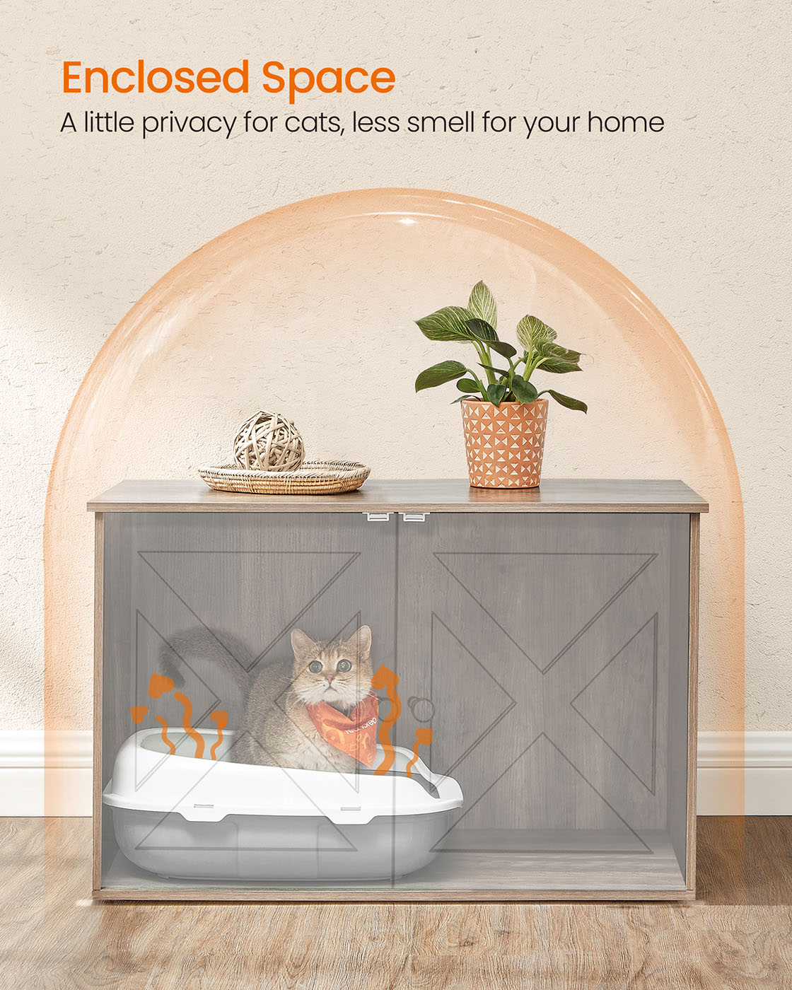 Cat Litter Box Enclosure