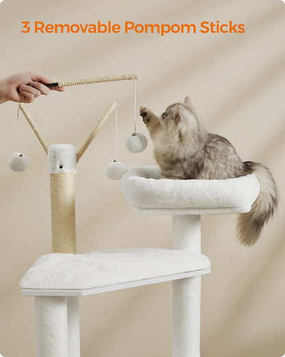Cat Tree with Litter Box Enclosure - image 12