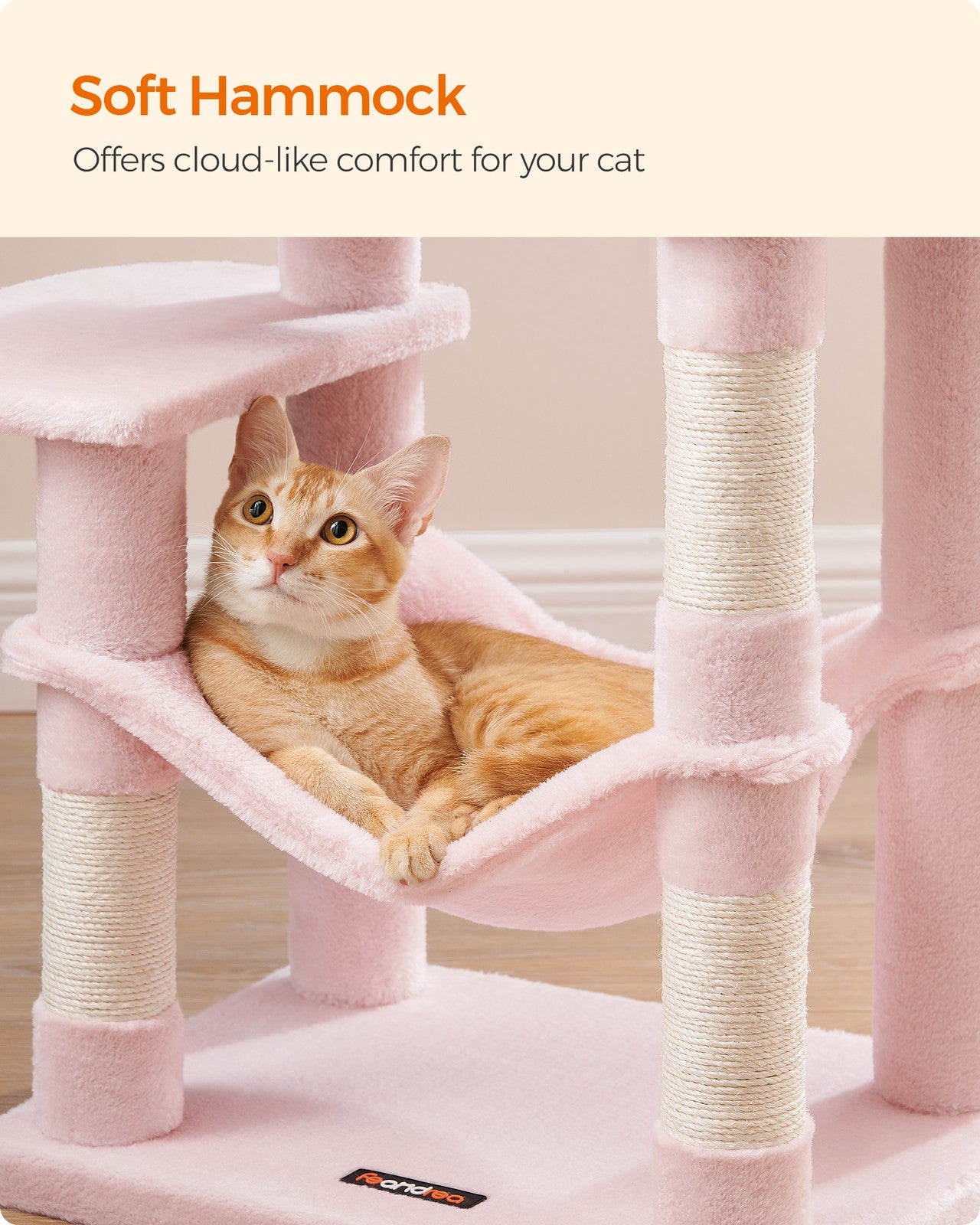 56.3-Inch Cat Tree for Indoor Cats - image 28