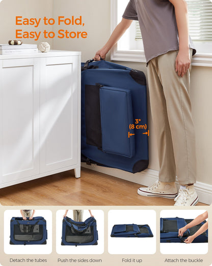 40 Inches Collapsible Soft Dog Crate - image 5