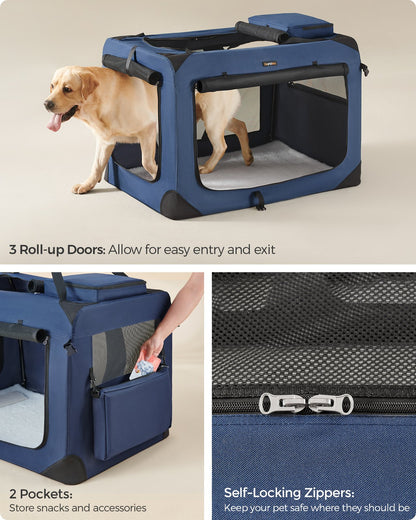40 Inches Collapsible Soft Dog Crate - image 7