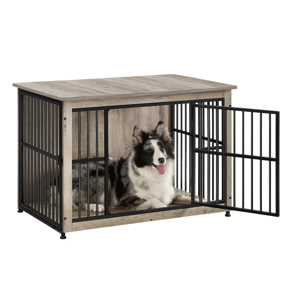 Heavy-Duty Dog Crate Furniture for Dogs Indoor up to 70 lb - image 1