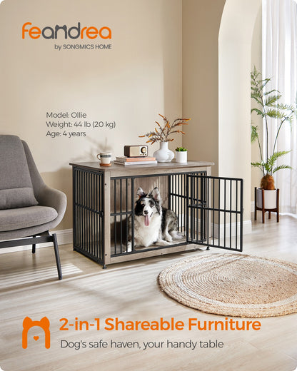 Heavy-Duty Dog Crate Furniture for Dogs Indoor up to 70 lb - image 2