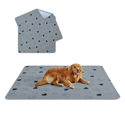 Set of 2 Washable Puppy Pads — 72 × 72 Inches