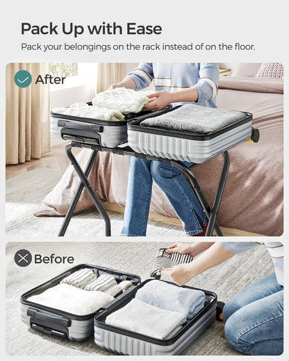 HELENA Metal Folding Luggage Rack